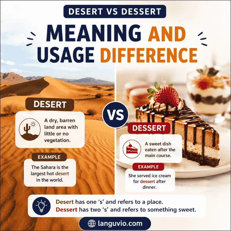 Meaning and Usage Difference