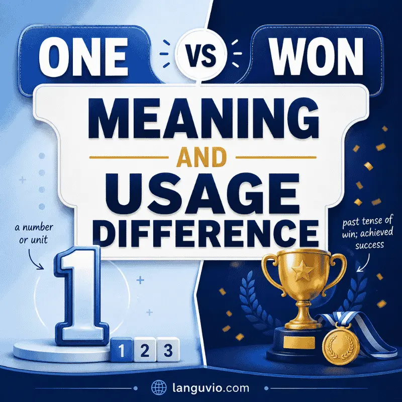 Meaning and Usage Difference
