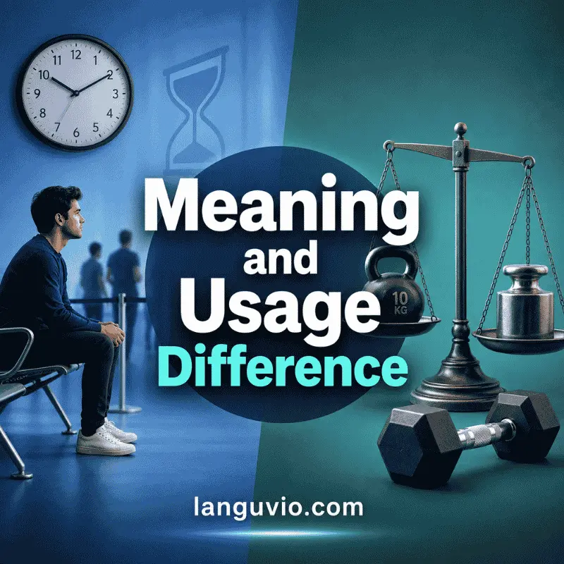 Meaning and Usage Difference