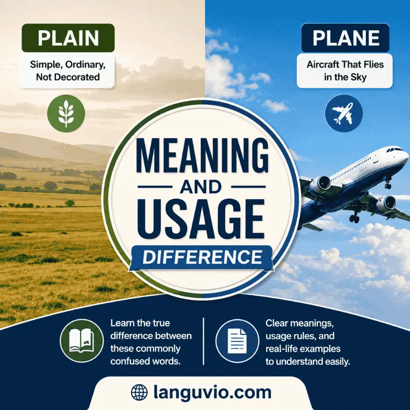 Meaning and Usage Difference