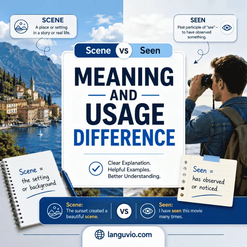 Meaning and Usage Difference