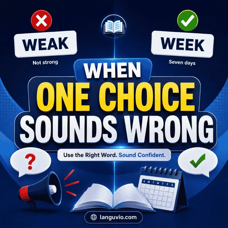When One Choice Sounds Wrong