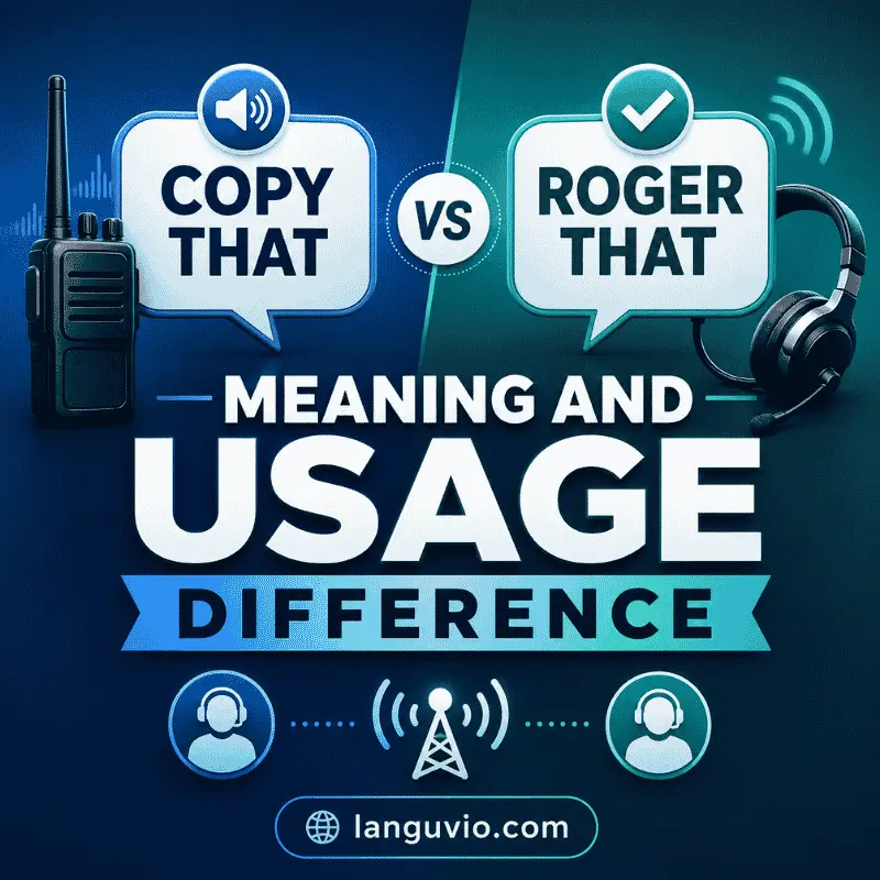 Meaning and Usage Difference