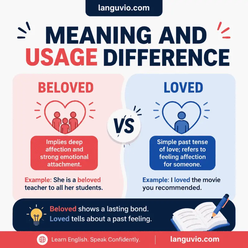 Meaning and Usage Difference