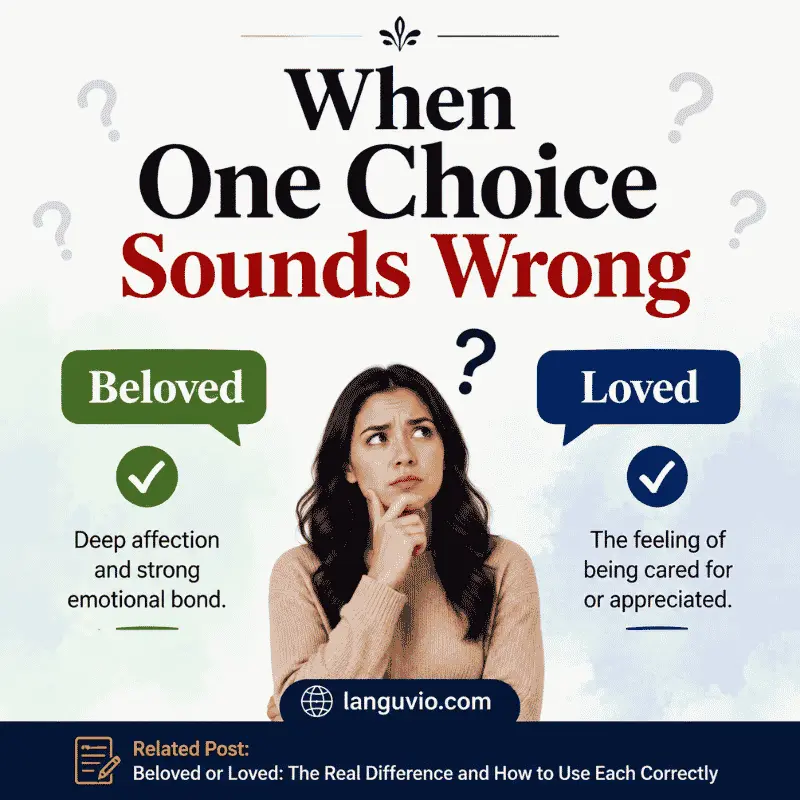 When One Choice Sounds Wrong