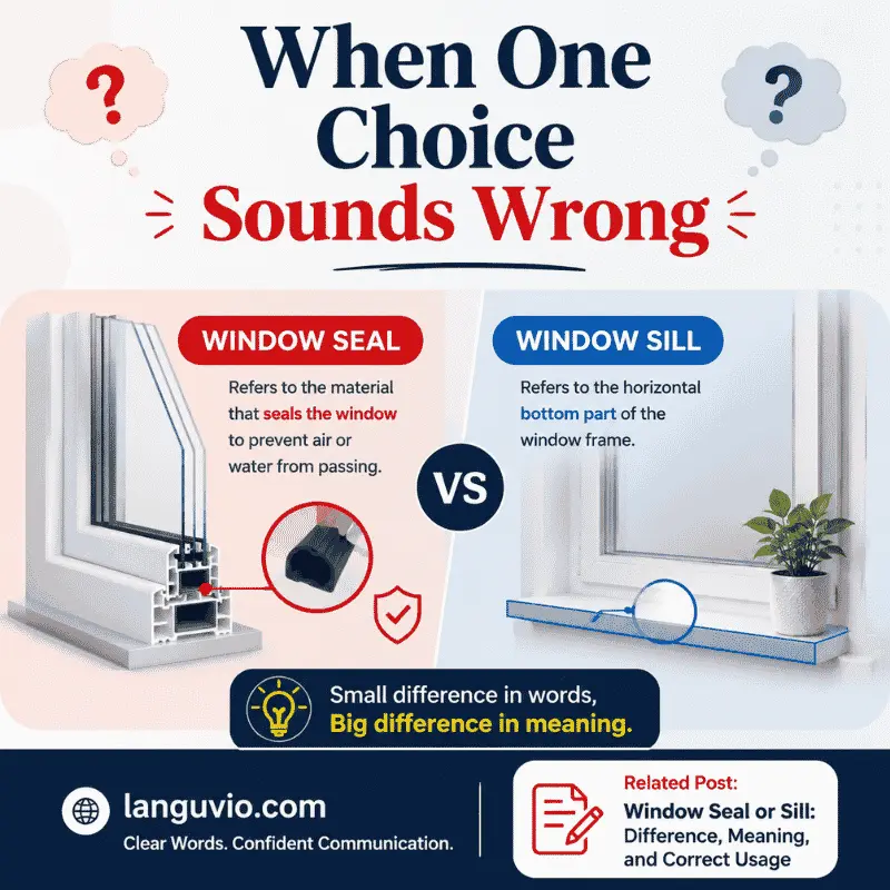 When One Choice Sounds Wrong