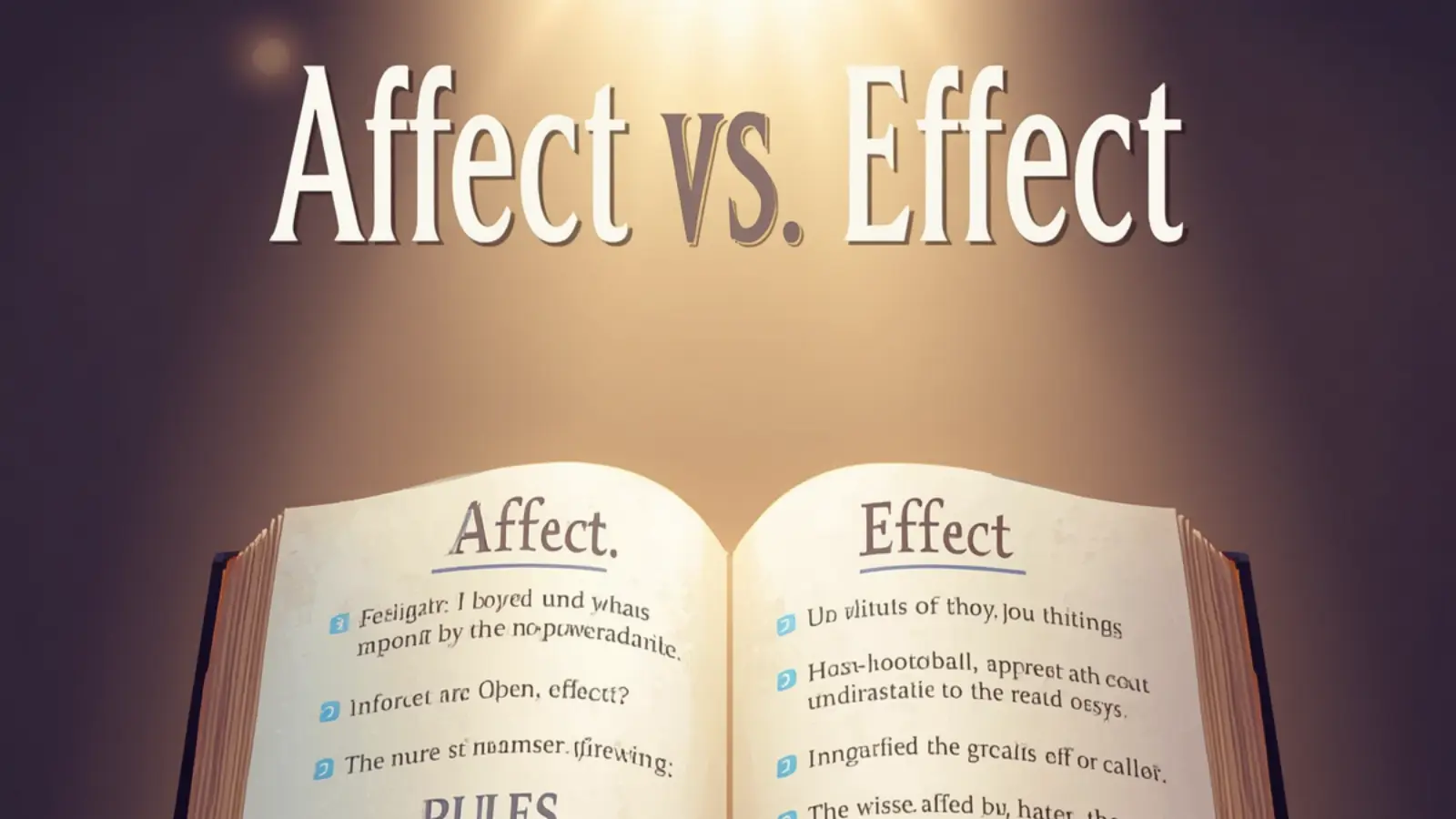 Affect vs. Effect: Difference, Rules, Examples, and Easy Fixes ...