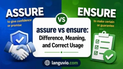 assure vs ensure