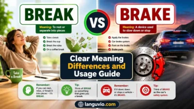 Break vs Brake