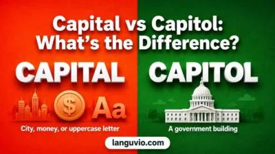 Capital vs Capitol