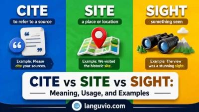 cite vs site vs sight