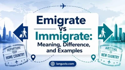 Emigrate vs Immigrate