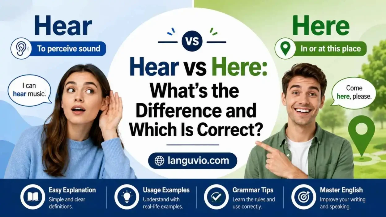 Hear vs Here