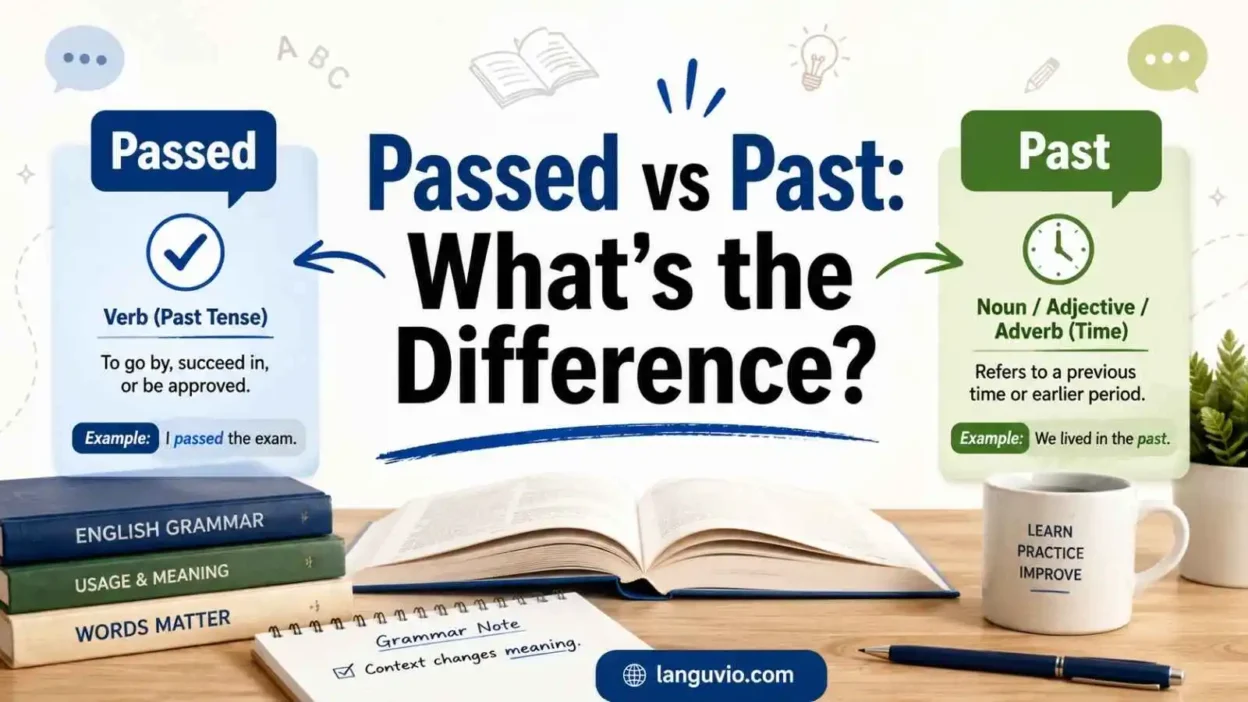Passed vs Past