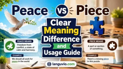 Peace vs Piece