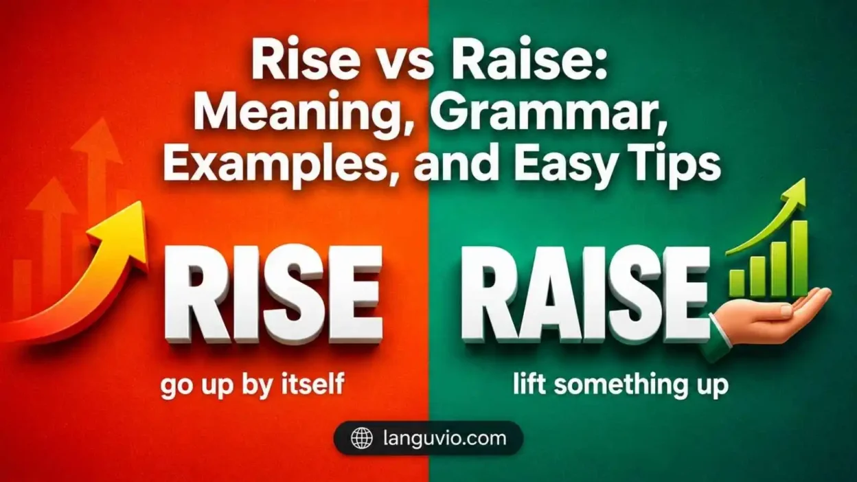 Rise vs Raise
