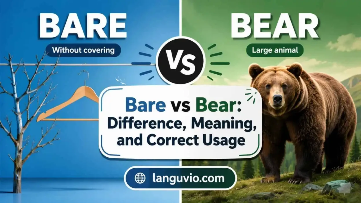Bare vs Bear