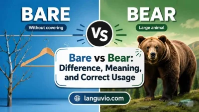 Bare vs Bear