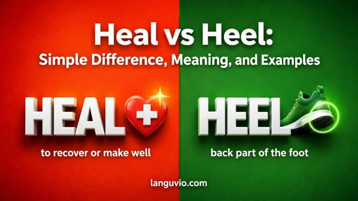 Heal vs Heel