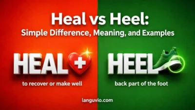 Heal vs Heel