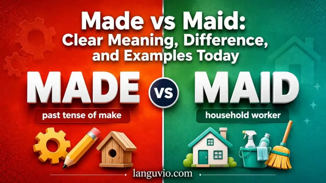 Made vs Maid