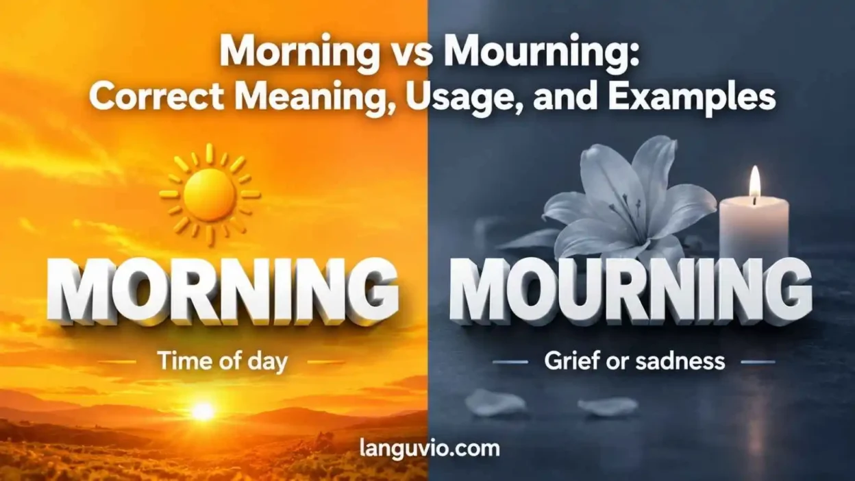 Morning vs Mourning