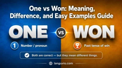 One vs Won