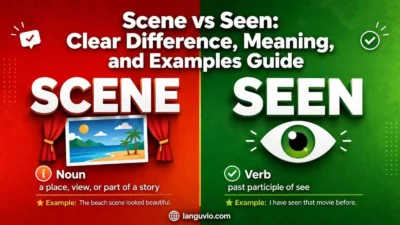 Scene vs Seen