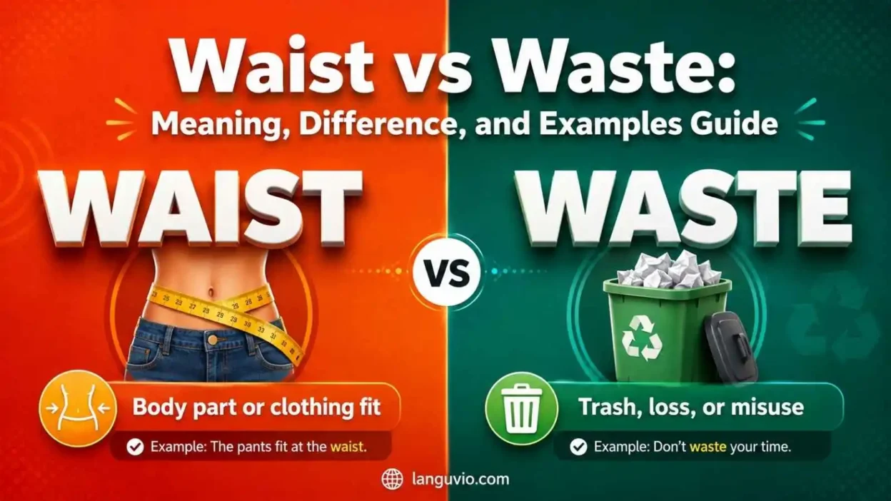 Waist vs Waste