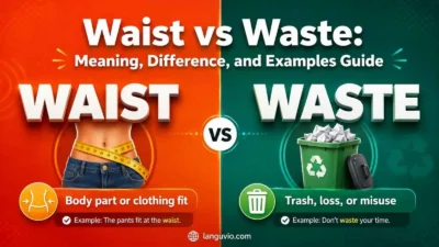 Waist vs Waste