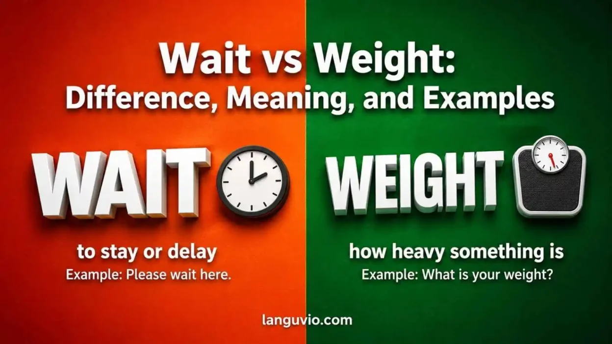 Wait vs Weight
