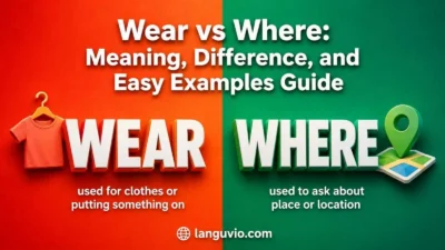 Wear vs Where