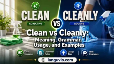 Clean vs Cleanly