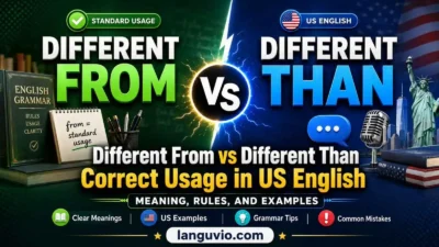 Different From vs Different Than