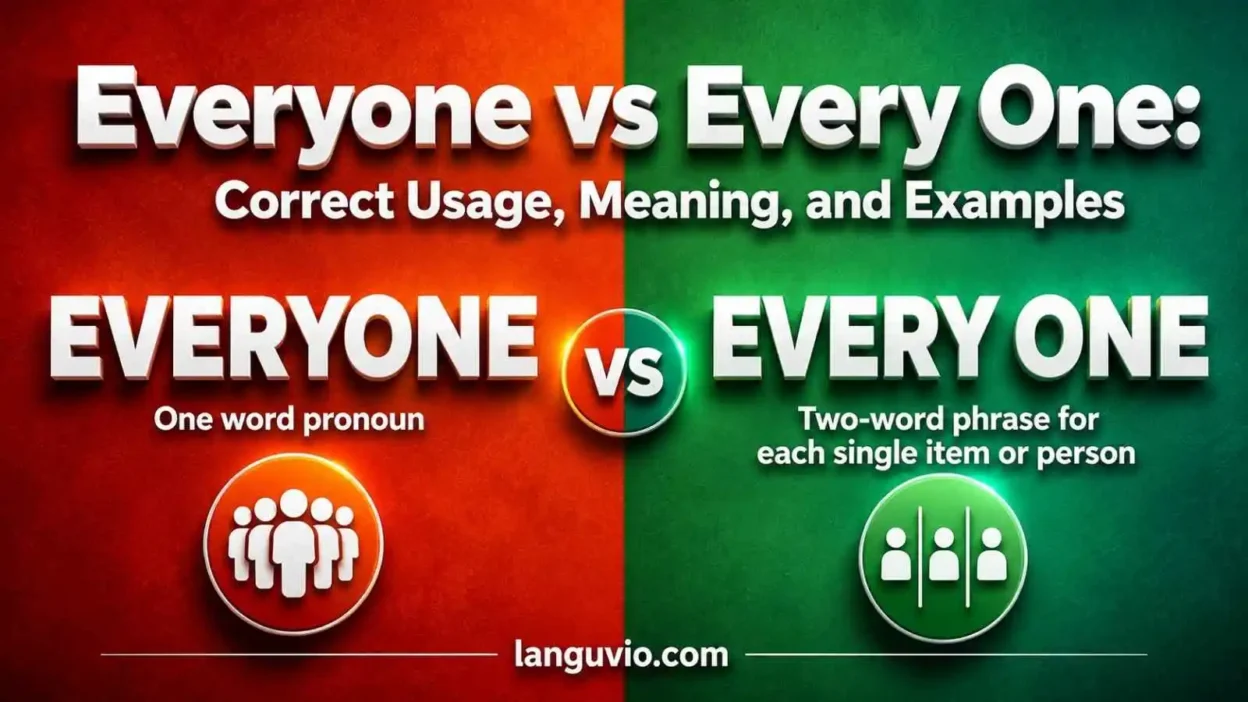 Everyone vs Every One