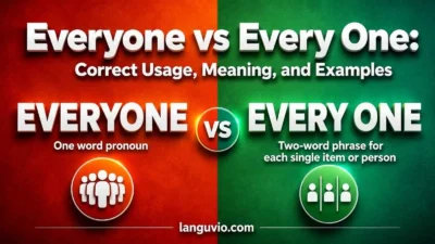 Everyone vs Every One