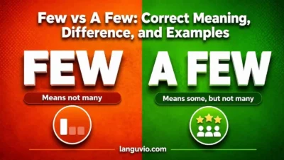 Few vs A Few