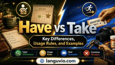 Have vs Take