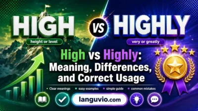 High vs Highly