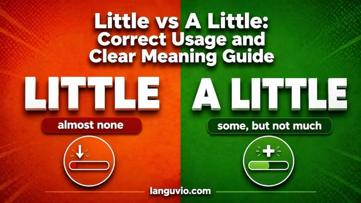 Little vs A Little