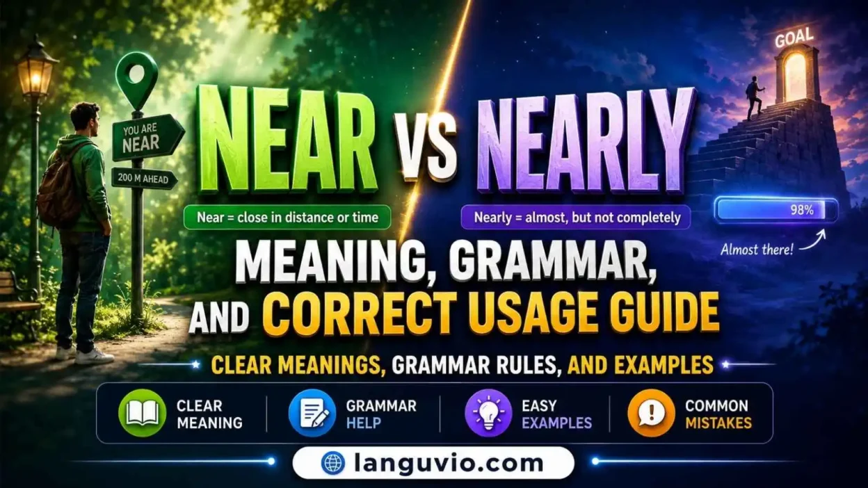 Near vs Nearly