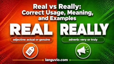 Real vs Really