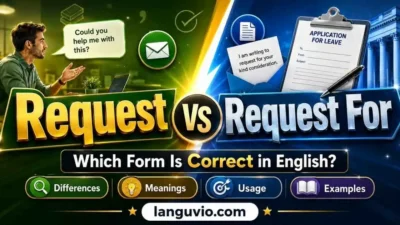 Request vs Request For