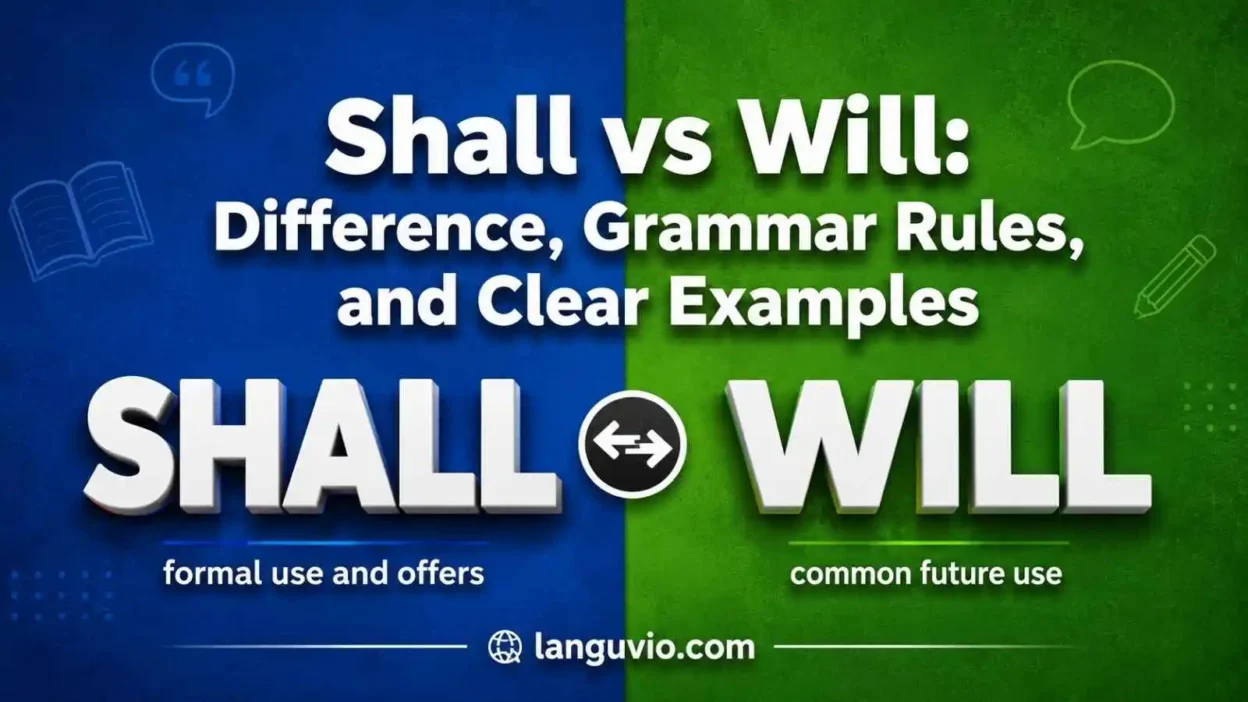 Shall vs Will