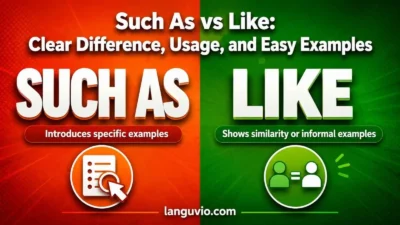 Such As vs Like