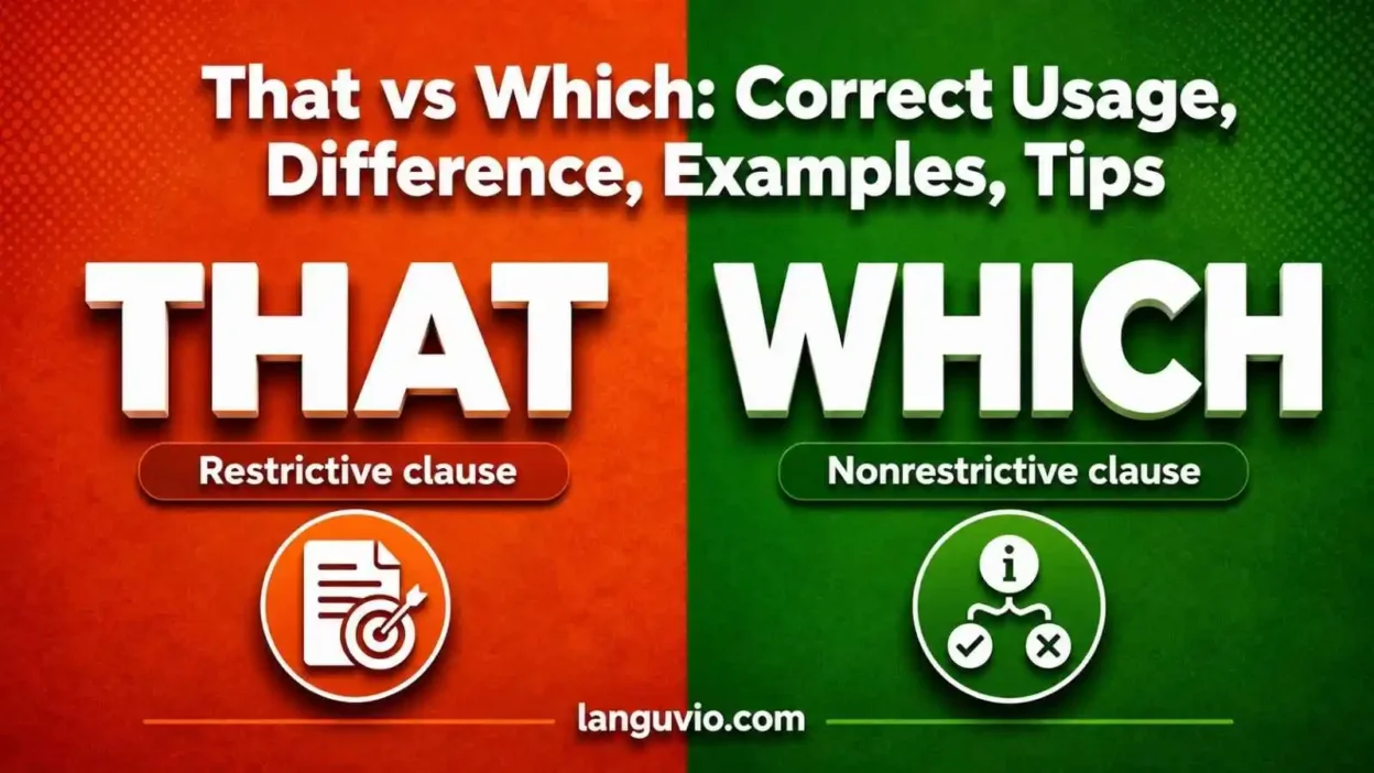 That vs Which