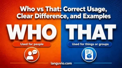 Who vs That