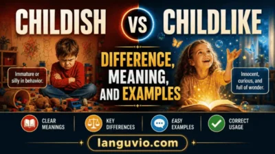 Childish vs Childlike
