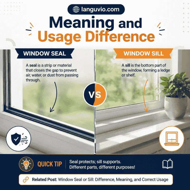 Meaning and Usage Difference